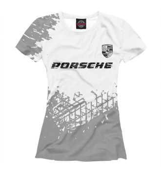 Футболка Porsche Speed Tires на белом