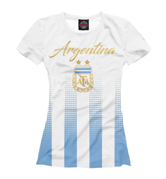 Футболка Аргентина для девочек 