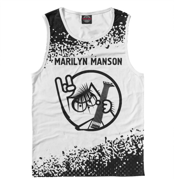 Майка Marilyn Manson / Кот для мальчиков 