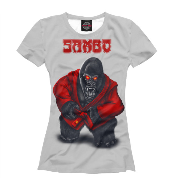 Футболка SAMBO СССР для девочек 