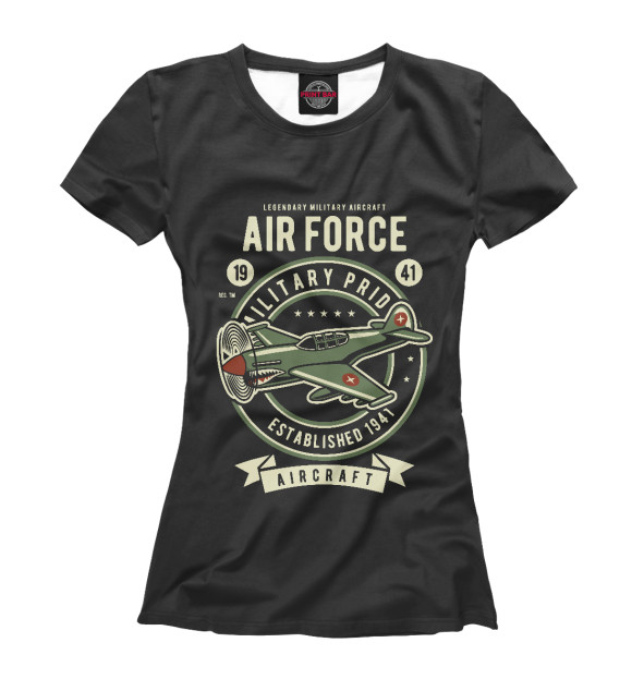 Футболка Air force для девочек 
