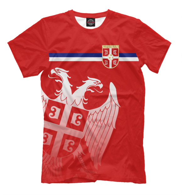 Футболка Сербия для мальчиков 