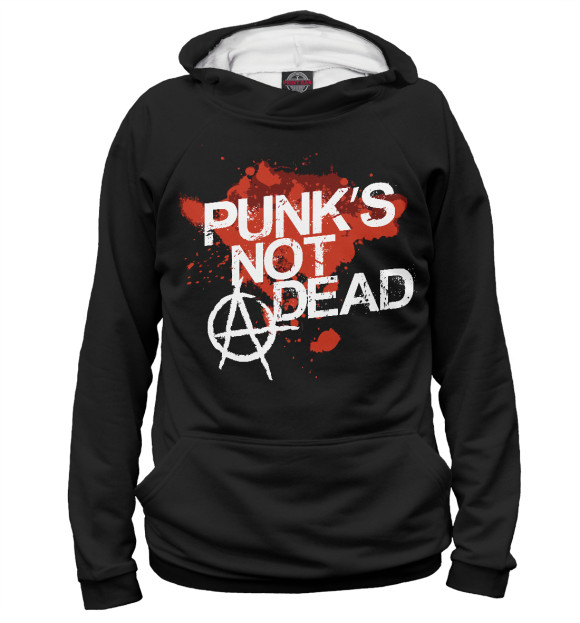 Худи Punks not dead для мальчиков 