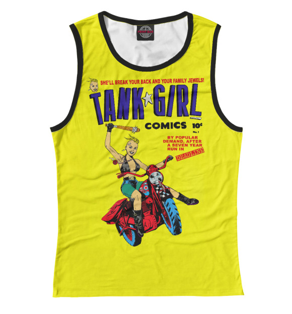 Майка Tank Girl для девочек 