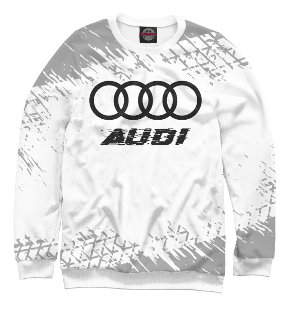 Свитшот Audi Speed Tires Logo для девочек 