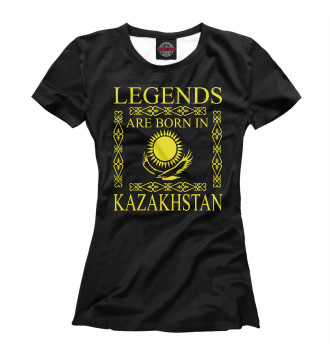Футболка для девочек Легенды Казахстана