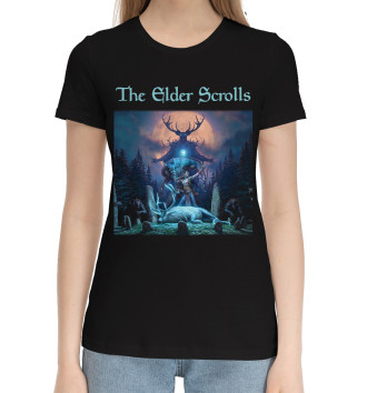 Хлопковая футболка The elder scrolls