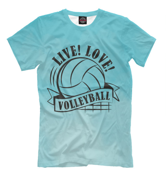 Футболка Live! Live! Volleyball! для мальчиков 