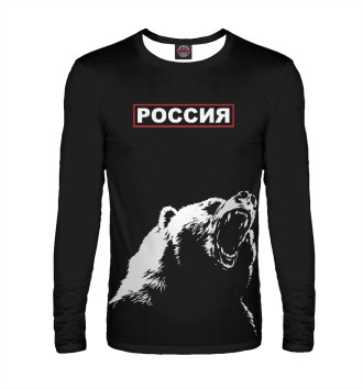 Лонгслив Русский медведь и герб