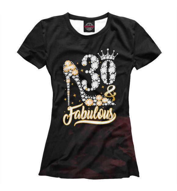 Футболка 30 Fabulous для девочек 