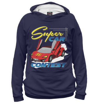 Худи для девочек Super Car