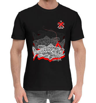 Хлопковая футболка Окуни black edition