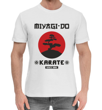 Мужская Хлопковая футболка Miyagi-Do Karate