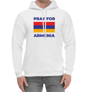 Хлопковый худи Pray For Armenia
