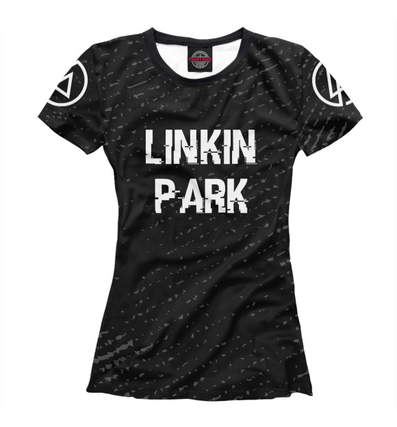 Футболка Linkin Park Glitch Black для девочек 