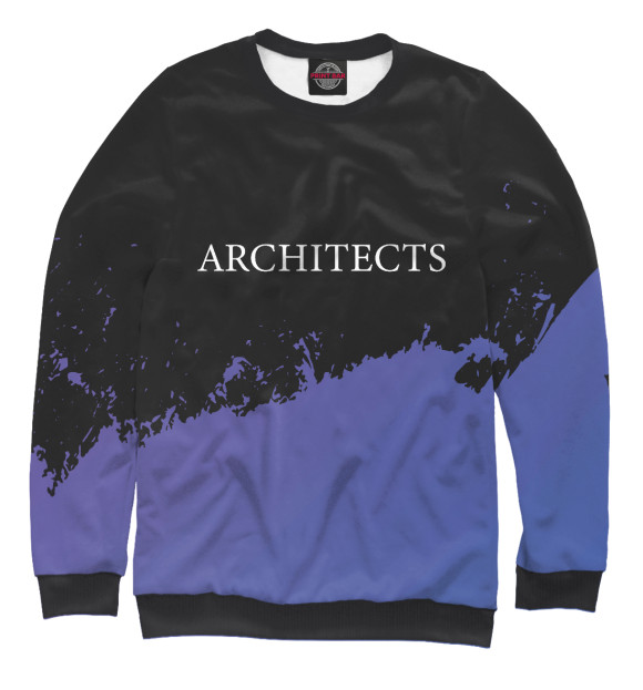 Свитшот Architects Purple Grunge для мальчиков 