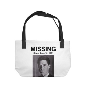 Пляжная сумка Agent Cooper Missing