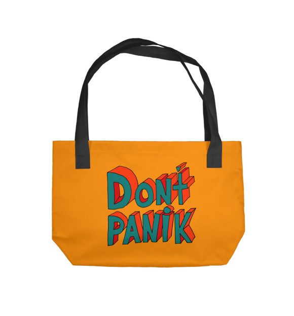 Пляжная сумка Do not panic