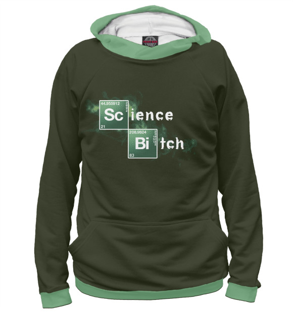 Худи Science b#tch для мальчиков 