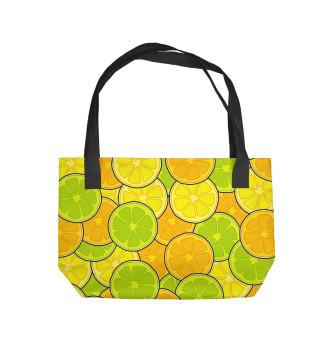 Пляжная сумка Лимоны