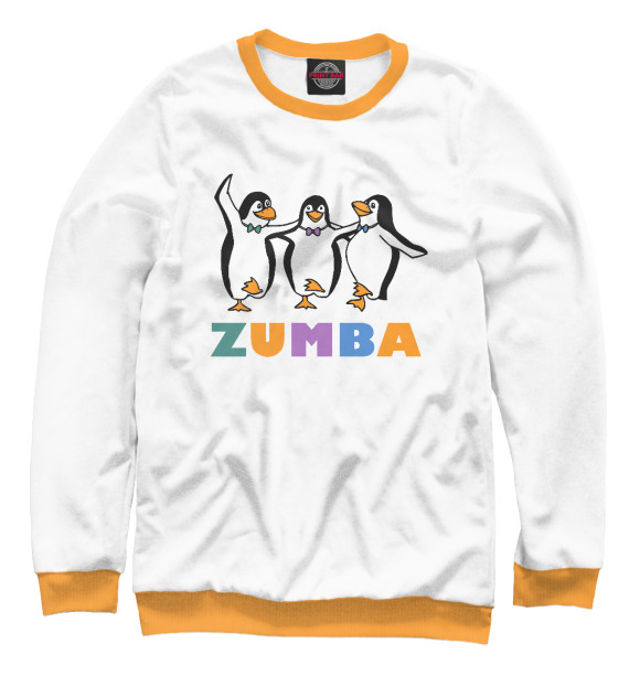 Свитшот Зумба с пингвинами для мальчиков 