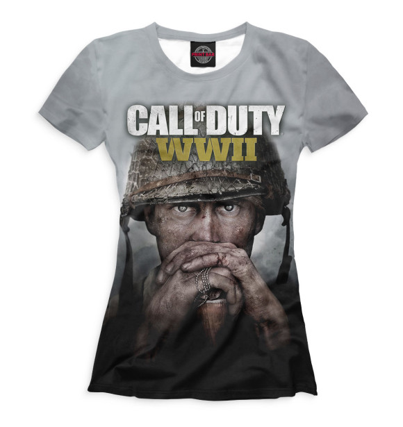Футболка Call of Duty: WWII для девочек 