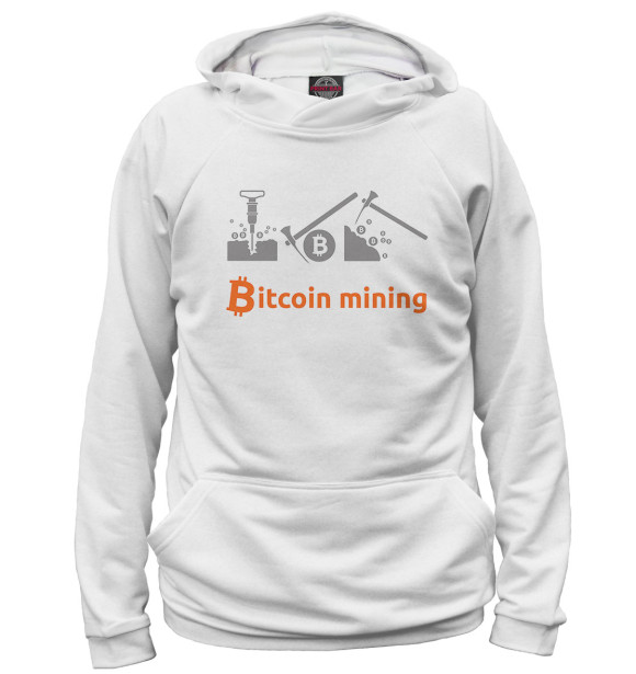 Худи Bitcoin Mining для девочек 