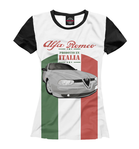 Футболка Alfa Romeo для девочек 