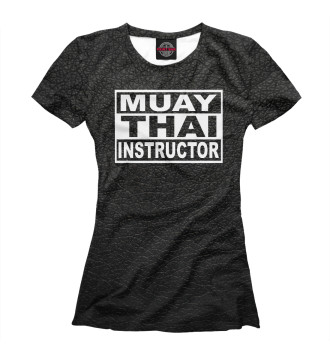 Футболка для девочек Muay Thai Instructor