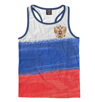 Борцовка Флаг России с гербом