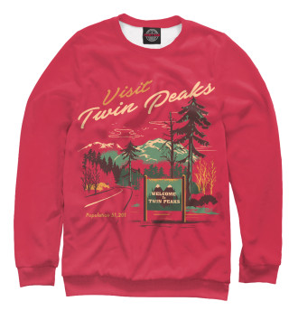 Женский Свитшот Visit Twin Peaks