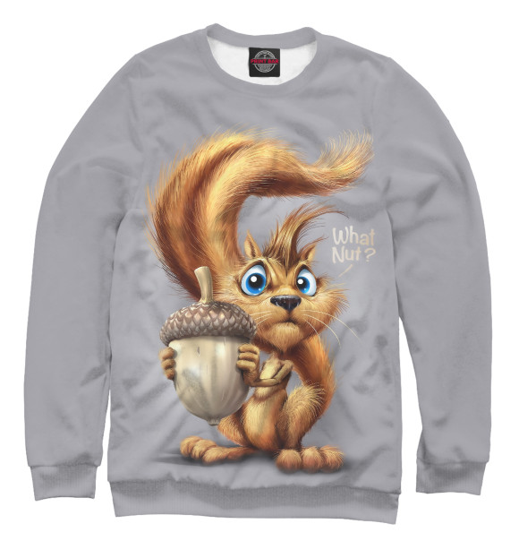 Свитшот Furry Squirrel для девочек 