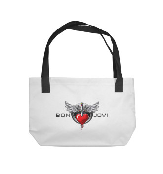Пляжная сумка Bon Jovi