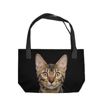 Пляжная сумка Бенгальский кот