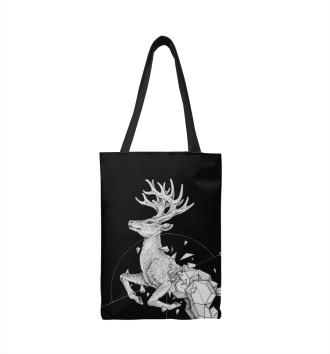 Сумка-шоппер Geometric dark deer
