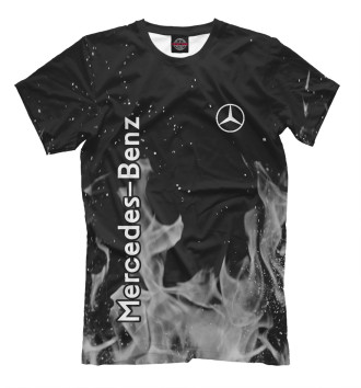 Футболка Mercedes-Benz grey fire