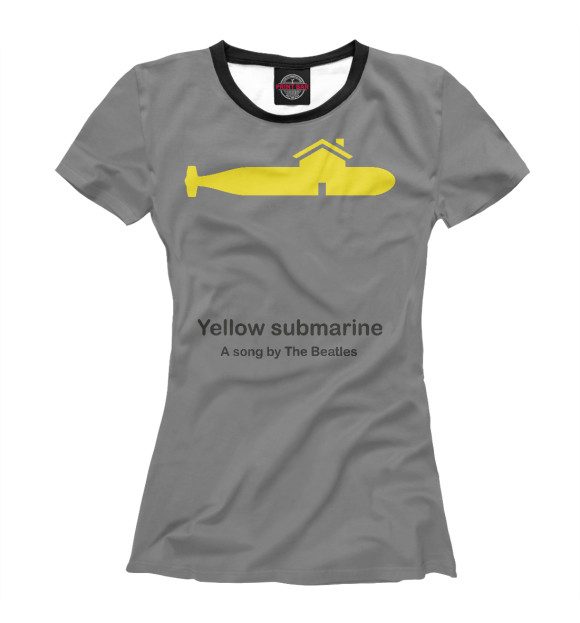 Футболка Yellow Submarine для девочек 