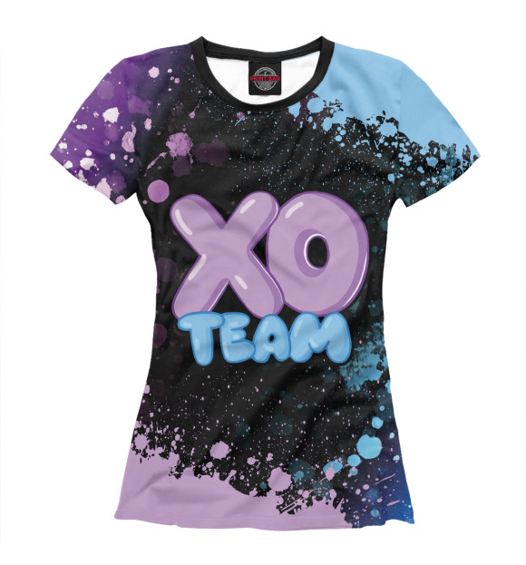 Футболка XO Team House / Хо Тим Хаус для девочек 