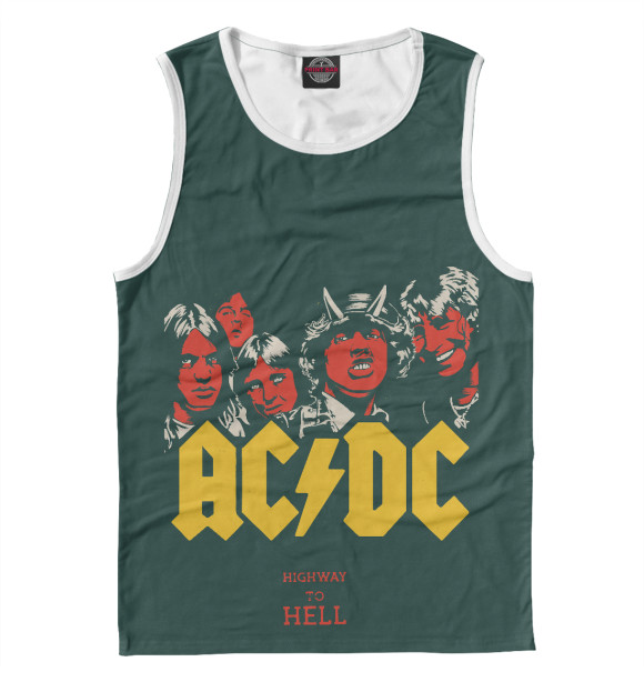 Майка AC/DC Highway to Hell для мальчиков 