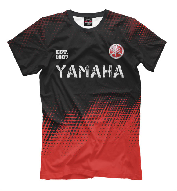 Мужская Футболка Ямаха | Yamaha Est. 1887