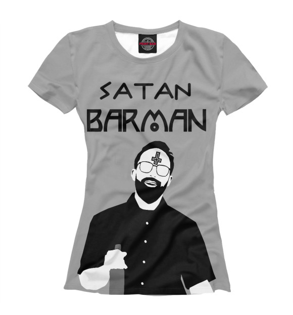 Футболка Satan Barman для девочек 
