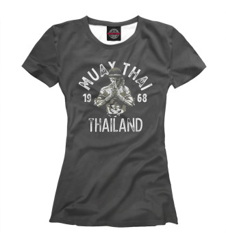 Женская Футболка Muay Thai Thailand Vintage