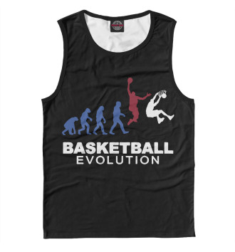Майка для мальчиков Эволюция баскетбола