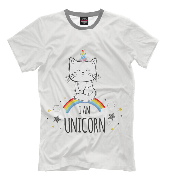 Футболка Unicorn Cat для мальчиков 
