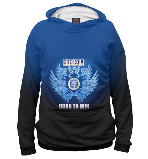 Худи Chelsea - Born to win для девочек 