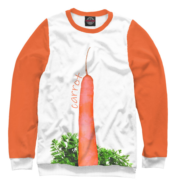 Свитшот Спелая морковь для мальчиков 