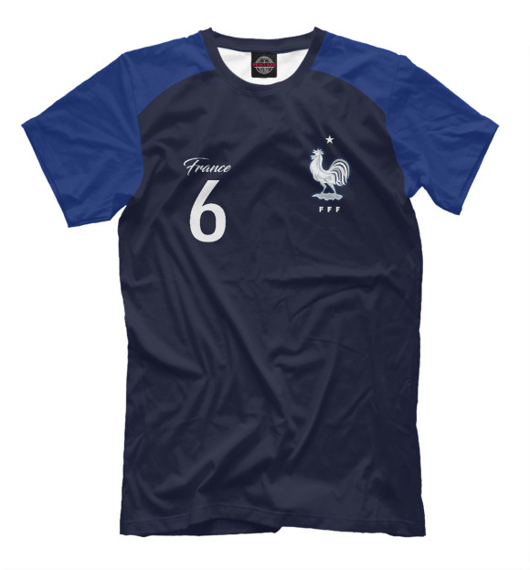 Футболка Поль Погба - Сборная Франции для мальчиков 