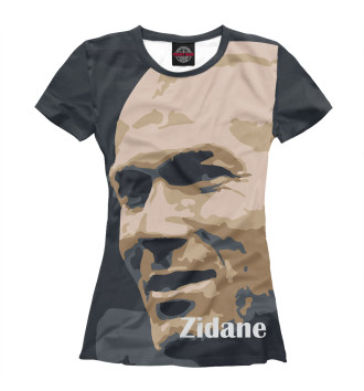 Женская Футболка Zidane