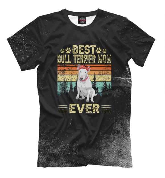 Футболка Vintage Best Bull Terrier для мальчиков 