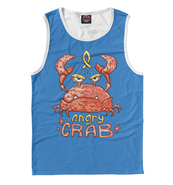 Мужская Майка Hungry crab